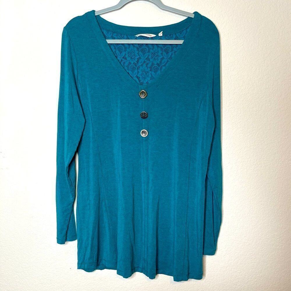 Soft surroundings‎ lagenlook long sleeve tunic
